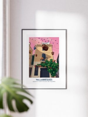 Affiche Vallabrègues le soleil joue